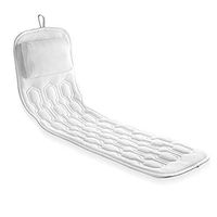 Prosaice Non-Slip Bath Cushion for Tub Extra-Large Full Body Bath Tub Pillow Spa Bathtub Mat Mattress Pad with Super Thick Breathable 3D Mesh Layers - Great Back Support for Adults