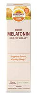 Sundown Sublingual Melatonin Liquid Cherry Flavor, 2 Ounces (1 Pack)
