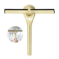 Window Squeegees Good Grips Shower Squeegee Stainless Steel Window Wiper Glass Wiper Blades for Mirror Window Car Glass Cleaning