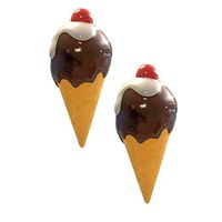 O2COOL Crea Ice Cream Cone Boca Beach Towel Clips