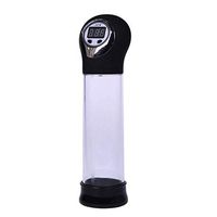 ZHMEZH 12Inch Male Tshirt Realistic USB Electric Vǎcùùm Pùmp Enlǎrgèmènt Mǎssǎgè Cups Air Enlǎrgèr Extèndèr Prǒlǒng Enhǎncèr Setting Length Training Device