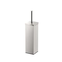 Gatco 1489 Elegant Square Toilet Brush Holder, Satin Nickel