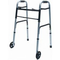 Lumex ColorSelect Adult Walker with Wheels - ColorSelect Adult Walker with Wheels, Adult, Blue 2/CS - 716270B-2