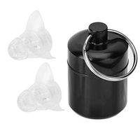 Concert Ear Plugs, High Fidelity Hearing Protection Noise Cancelling Silicone Reusable Earplugs with Box, MusicPro Hearing Protection earplugs for Concerts, Music, Festivals and Clubs(Clear)