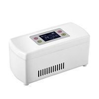YZJJ Smart Insulin Cooler Box, Portable Insulin Cooler, Mini Cold Boxes Portable Drug Reefer Car Small Refrigerator, for Travel/Car/Drug Storage