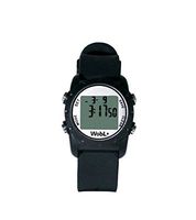 WobL+ World's Smallest & Best Waterproof Vibrating 9 Alarms + Countdown Timer Wristwatch for Sports/Medicine/Meeting/Potty Reminders, Black
