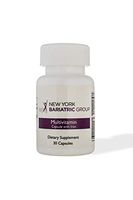 New York Bariatric Group Multivitamin Capsule with Iron Dietary Supplement - 30 Capsules