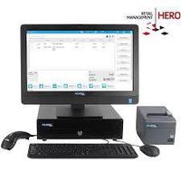 RETAIL MANAGEMENT HERO POINT OF SALE SOLUTION W/ 15" TOUCH SCREEN TERMINAL