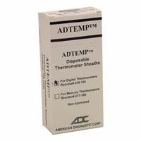 THERMOMETER SHEATHS FOR ORAL OR DIGITAL THERMOMETERS 100/BOX