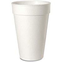 Dart 12J12 Foam Cup Hot or Cold, (2 Pack of 25), 12 oz.