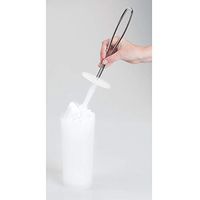 iDesign Loop Toilet Bowl Brush and Holder for Bathroom Storage - Clear