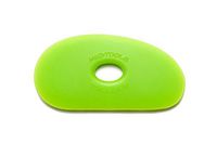 Sherrill Mudtools Shape 1 Polymer Rib for Pottery and Clay Artists, Green Color, Medium