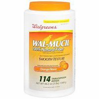 Walgreens Wal-Mucil 100% Natural Psyllium Seed Husk Bulk Forming Fiber Supplement Powder, 48.2 oz