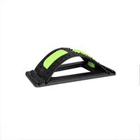 Lumbar Support Posture Orthosis - 3-Stage Stretching Device Back Stretcher for Lower Back and Upper Back Pain Relief Relaxation Partner Spine,Green