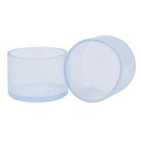 Treely 8Pcs Leg Tips Caps, 1 1/4 Inch Hardwood Floor Protectors Chair Leg Caps Furniture Feet Cover, Transparent