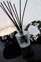 The Soi Company Aqua De SOi reed Diffusers- Enjoy beautiful flame free fragrance for months (Jasmine Noir)