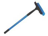 Ettore 59016 Auto Squeegee Scrubber with Metal Handle, 10 Inch Width (Pack of 12)
