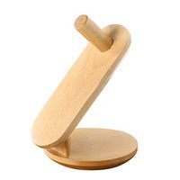 ALWMHWOE Broom Holder and Garden Tool Organizer Rake or Mop Handles Wooden Stand Bathroom Dock Organizer