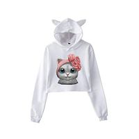 Women Casual Sport Sweatshirt Long Sleeve Hooded Pullover Sweater Dress Lightweight Tops Blouse