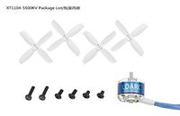 Faironly Egg V2 RC FPV Racing Drone Spare Part XT1104-7500KV Motor with 2 Pairs Propeller 5500KV