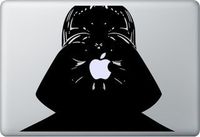 Darth Vader Apple Face Macbook Vinyl Sticker Laptop Skin