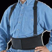 Conney-Safety Direct Safety Spandex Back Support with Lumbar Pad: X-Large