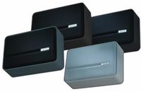 Valcom 1 Watt 1 Way Slimline Speaker - Black