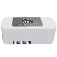 Dison Insulin Cooler Medicine Cooler Bag Cool Bag Diabetic Organizer Portable Medical LCD Display Cooler Mini Case Portable for Cooling Drug Reefer Car Small Refrigerator Travel Case