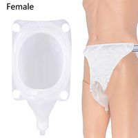Female Silicone Urine Collector, Adult Urinary Incontinence Urine Bag, Women Urine Urination Device 2 Urine Bag
