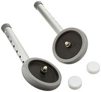 Sunrise/Guardian Walker Wheels, 5" Fixed Wheels, Pair