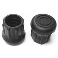 Protective Leg Tip, Slipon, Rd, 31/32", PK10