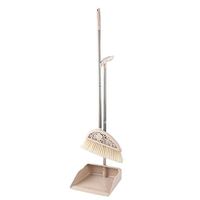 WDX- Broom combination household living room sweeping floor cleaning kitchen cleaning tools broom 簸箕 set combination thickening broom soft hair non-stick hair artifact Household