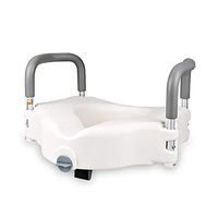 Raised Toilet Seats Medical Elevated and Commode Booster Seat Riser,Bathroom Safety Extender Assists Disabled, Elderly, Handicapped