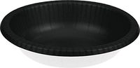 Creative Converting 173260 PAPER BOWLS 20 OZ, Black Velvet