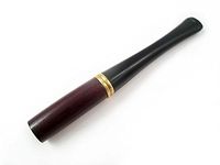 Short Cigarette Holder, Wood Handmade 3.5"/90mm Fits Regular Cigarettes.