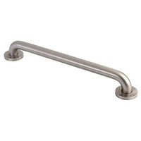 Kingston Brass DR514188 Meridian inch Decorative Ada Grab Bar, 18", Brushed Nickel