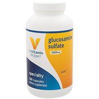The Vitamin Shoppe Glucosamine Sulfate 1,000MG, Supports Joint Health, Natural Amino Sugar (240 Capsules)