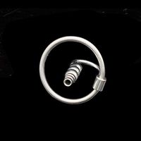 Luck7DZ Male Short Hollow Sounds Pênís Plúg Toy Uréthral Dilatórs for Beginner