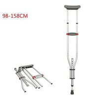 FMXYMC Cane Armpit Walking Stick Elderly Non-Slip Crutches Disabled Recuperator Height Adjustable