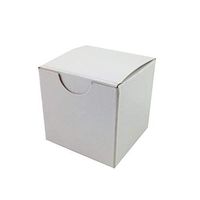 Black Cat Avenue 2"x2"x2" White Gloss Gift Boxes 20 Count