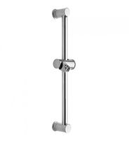 Jaclo 8636-SN Contemporary Deluxe Wall Bar with Adjustable Height and Angle, 36", Satin Nickel