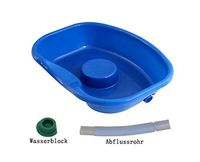 ZQXFP LYX@ Sit-up wash Basin, wash Hair, Old-Fashioned, Portable, Bed, wash Basin, Care Bed, Household, Adult, Plastic, Lie, Removable, Thickening, Shampoo, Lying