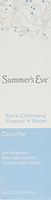 Summer's Eve Douche Extra Cleansing Vinegar & Water 4.5 Fl Oz /133 Ml(Pack of 6)