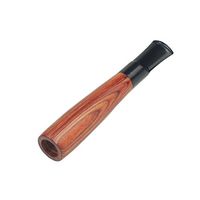 Fine cigarette holder, solid wood three pipe can be cut tobacco leaves / normal 8mm smoke, /6mm fine smoke,Rosewood