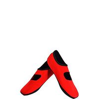 NuFoot Mary Jane Travel Slipper (Red Small)