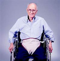 Skil Care Pelvic Holder Restraint Slider Control Poly Weave Small Medium Tapered - Model 303311