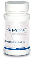 Biotics Research Coq-Zyme 30™ – 30 mg of emulsified coenzyme Q10 (CoQ10). Supplies Superoxide dismutase and catalase, Two Important antioxidants.