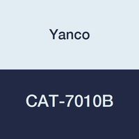 Yanco CAT-7010B Catering Party Plate, 9.5" Diameter, Melamine, Black Color, Pack of 24