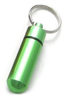 Economy Key Ring Pill Box (Green)