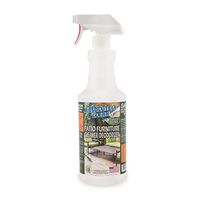 Amazing Patio Furniture Cleaner - Natural Enzymes Easily Remove Dirt, Bird Droppings, Food and Mildew Stains and More from Your Outdoor and Patio Furniture - USA Made